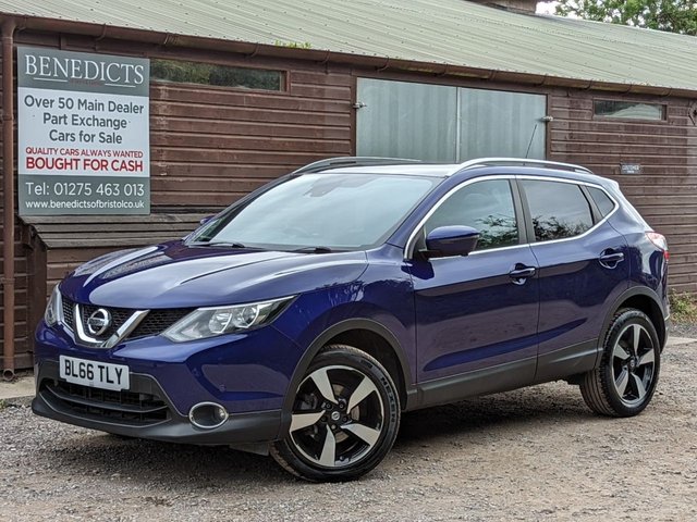 2016 66 Nissan Qashqai 1.5 N-VISION DCI 5d 108 BHP