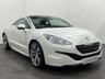 USED 2015 15 PEUGEOT RCZ 1.6 THP GT 2d 156 BHP 39258 Miles, 1 Lady owner, Pearlescent white, Extended Mistral black leather