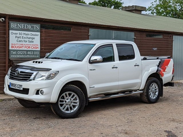 2015 65 Toyota HI-Lux 3.0 INVINCIBLE 4X4 D-4D DCB 169 BHP