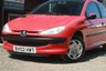 USED 2002 02 PEUGEOT 206 1.4 LX 3d 74 BHP MOT UP UNTIL JULY 2023!