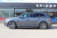 PRE-OWNED 2018 68 AUDI Q7 3.0 TDI QUATTRO VORSPRUNG 5d 282 BHP Daytona Grey Pearlescent, 1 Owner, Black Leather Interior, Panoramic Glass Sunroof, Panoramic Glass Sunroof, BOSE 3D Surround Sound, 22" V Spoke Alloys,  Alcantara Headlining, 360 Degree Camera, Audi Virtual Cockpit, Sports Seats Plus, Heated Seats Front and Rear, Audi Phone Box With Wireless Charging,  Black Door Mirror Housing, Matrix LED Headlights, LED Rear Lights, Running Boards, Privacy Glass, Traffic Sign Recognition, Electric Luggage Compartment Cover, Electric Steering Column.