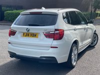 USED 2014 14 BMW X3 2.0 XDRIVE20D M SPORT 5d 181 BHP 