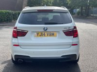 USED 2014 14 BMW X3 2.0 XDRIVE20D M SPORT 5d 181 BHP 