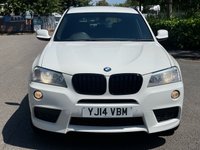USED 2014 14 BMW X3 2.0 XDRIVE20D M SPORT 5d 181 BHP 