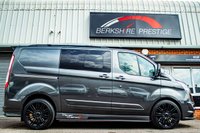 USED 2017 10 FORD TRANSIT CUSTOM 2.0 290 LIMITED LR DCIV P/V 168 BHP REV CAM+ FULL HTD LEATHERS +NOTVATQ