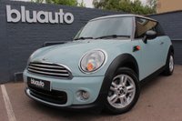 USED 2012 62 MINI HATCH ONE 1.6 3d 98 BHP 2 Owners, 6 Services, Sat Nav, Bluetooth, Air Conditioning, 15" Alloys, DAB radio