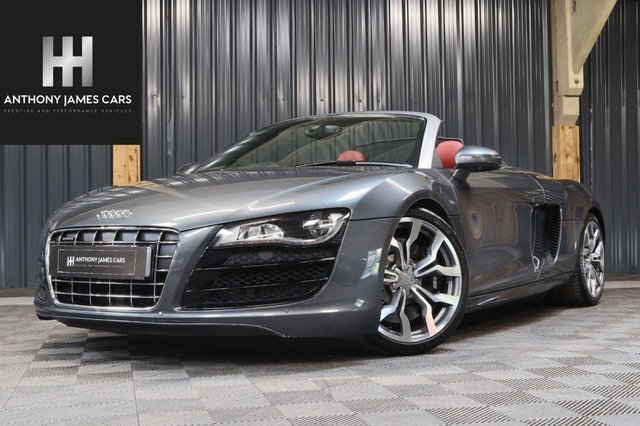 2011 60 Audi R8 5.2 SPYDER V10 QUATTRO 2d 519 BHP