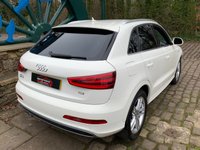 USED 2012 62 AUDI Q3 2.0 TDI S LINE 5d 138 BHP 62reg AUDI Q3 S-LINE 2.0 TDi 5dr SUV - S-LINE EMBOSSED 1/2 LEATHER INTERIOR - 18 INCH BRIGHT SILVER ALLOYS - AUTO LIGHTS AND WIPERS - BLUE-TOOTH AUDI STREAMING