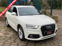 USED 2012 62 AUDI Q3 2.0 TDI S LINE 5d 138 BHP 62reg AUDI Q3 S-LINE 2.0 TDi 5dr SUV - S-LINE EMBOSSED 1/2 LEATHER INTERIOR - 18 INCH BRIGHT SILVER ALLOYS - AUTO LIGHTS AND WIPERS - BLUE-TOOTH AUDI STREAMING