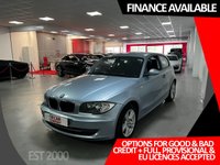 USED 2008 58 BMW 1 SERIES 2.0 118D SE 3d 141 BHP * CLIMATE CONTROL * PARKING SENSORS * ALLOY WHEELS * &pound;30 A YEAR ROAD TAX *