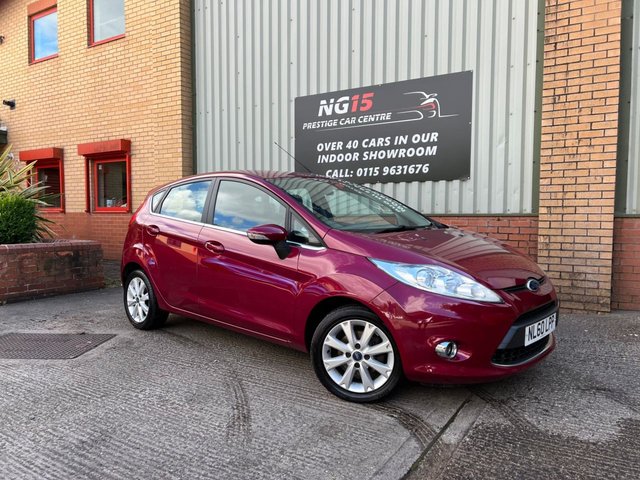 2010 60 Ford Fiesta 1.2 ZETEC 5d 81 BHP