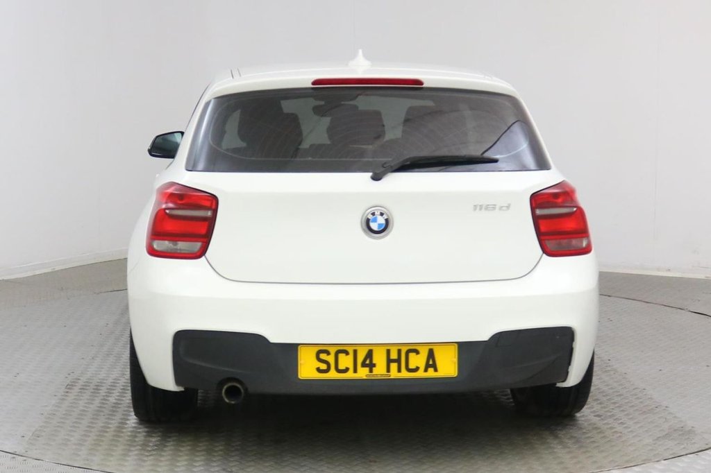 USED 2014 14 BMW 1 SERIES 2.0 116D M SPORT 3d 114 BHP 