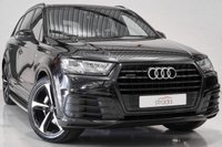 USED 2018 18 AUDI Q7 3.0 TDI QUATTRO BLACK EDITION 5d 269 BHP + NATIONWIDE HOME DELIVERY +