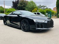 USED 2017 17 AUDI R8 5.2 V10 PLUS QUATTRO 2d 602 BHP F/A/S/H, Big Spec, PPF, Carbon