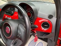 USED 2011 11 FIAT 500 1.2 S 3d 69 BHP 2011 FIAT 500 SPORT 3DR - PANORAMIC GLASS ROOF - FULL RED LEATHER INTERIOR - GLOSS BLACK ALLOY WHEELS - LOW INSURANCE GROUP -  &pound;30.00 PER YEAR ROAD TAX - IDEAL 1ST CAR