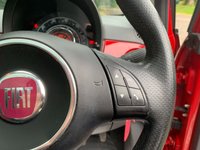 USED 2011 11 FIAT 500 1.2 S 3d 69 BHP 2011 FIAT 500 SPORT 3DR - PANORAMIC GLASS ROOF - FULL RED LEATHER INTERIOR - GLOSS BLACK ALLOY WHEELS - LOW INSURANCE GROUP -  &pound;30.00 PER YEAR ROAD TAX - IDEAL 1ST CAR