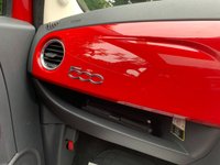 USED 2011 11 FIAT 500 1.2 S 3d 69 BHP 2011 FIAT 500 SPORT 3DR - PANORAMIC GLASS ROOF - FULL RED LEATHER INTERIOR - GLOSS BLACK ALLOY WHEELS - LOW INSURANCE GROUP -  &pound;30.00 PER YEAR ROAD TAX - IDEAL 1ST CAR