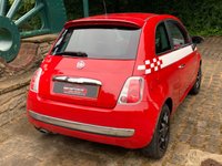 USED 2011 11 FIAT 500 1.2 S 3d 69 BHP 2011 FIAT 500 SPORT 3DR - PANORAMIC GLASS ROOF - FULL RED LEATHER INTERIOR - GLOSS BLACK ALLOY WHEELS - LOW INSURANCE GROUP -  &pound;30.00 PER YEAR ROAD TAX - IDEAL 1ST CAR