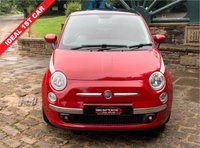 USED 2011 11 FIAT 500 1.2 S 3d 69 BHP 2011 FIAT 500 SPORT 3DR - PANORAMIC GLASS ROOF - FULL RED LEATHER INTERIOR - GLOSS BLACK ALLOY WHEELS - LOW INSURANCE GROUP -  &pound;30.00 PER YEAR ROAD TAX - IDEAL 1ST CAR