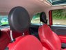 USED 2011 11 FIAT 500 1.2 S 3d 69 BHP 2011 FIAT 500 SPORT 3DR - PANORAMIC GLASS ROOF - FULL RED LEATHER INTERIOR - GLOSS BLACK ALLOY WHEELS - LOW INSURANCE GROUP -  &pound;30.00 PER YEAR ROAD TAX - IDEAL 1ST CAR