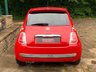 USED 2011 11 FIAT 500 1.2 S 3d 69 BHP 2011 FIAT 500 SPORT 3DR - PANORAMIC GLASS ROOF - FULL RED LEATHER INTERIOR - GLOSS BLACK ALLOY WHEELS - LOW INSURANCE GROUP -  &pound;30.00 PER YEAR ROAD TAX - IDEAL 1ST CAR