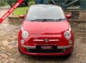 USED 2011 11 FIAT 500 1.2 S 3d 69 BHP 2011 FIAT 500 SPORT 3DR - PANORAMIC GLASS ROOF - FULL RED LEATHER INTERIOR - GLOSS BLACK ALLOY WHEELS - LOW INSURANCE GROUP -  &pound;30.00 PER YEAR ROAD TAX - IDEAL 1ST CAR