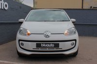 USED 2015 65 VOLKSWAGEN UP 1.0 HIGH UP BLUEMOTION TECHNOLOGY 3d 74 BHP 2 Owner, 6 Services, Sat Nav, Heated Part Leather Seats, Bluetooth, DAB, Air Conditioning, Spare Wheel
