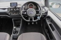 USED 2015 65 VOLKSWAGEN UP 1.0 HIGH UP BLUEMOTION TECHNOLOGY 3d 74 BHP 2 Owner, 6 Services, Sat Nav, Heated Part Leather Seats, Bluetooth, DAB, Air Conditioning, Spare Wheel