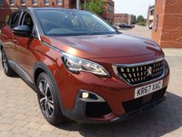 USED 2018 67 PEUGEOT 3008 1.6 BLUEHDI S/S ACTIVE 5d 120 BHP * SATNAV *     STUNNING COLOUR