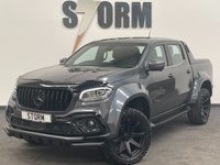 USED 2018 68 MERCEDES-BENZ X-CLASS | NO 09 | 2.3 X250 D 4MATIC POWER 4d 188 BHP ROCK GREY, WIDE ARCH