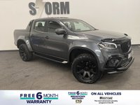 USED 2018 68 MERCEDES-BENZ X-CLASS | NO 09 | 2.3 X250 D 4MATIC POWER 4d 188 BHP ROCK GREY, WIDE ARCH