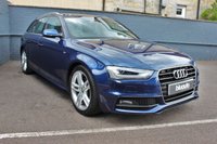 USED 2015 65 AUDI A4 2.0 AVANT TDI S LINE NAV 5d 148 BHP 2 Owners, Audi History, Under 50000 Miles, &pound;2980 of Extras, Excellent Condition