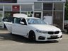 USED 2018 18 BMW 5 SERIES 3.0 540I XDRIVE M SPORT 4d 335 BHP Finished in ALPINE WHITE with MEMORY HEATED LEATHER SEATS. This Saloon is stunning to look at, sublime to drive and full of high end tech. This is a wolf in sheeps clothing. Ideal quick family car, (335 BHP) not to be missed. Features include 19" black Alloys, Sat Nav, DAB Radio, B/Tooth, Powered Boot Lid, Comfort Seats, Visibility pack, and much more. Dealer serviced at 18363 miles, 37303 miles and at 55888 miles on 25/2/2022.