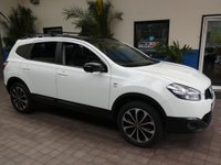 USED 2013 13 NISSAN QASHQAI+2 1.6 360 PLUS 2 5d 117 BHP 7 SEATS SAT NAV SUNROOF PART LEATHER 360 CAMERA