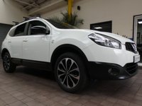 USED 2013 13 NISSAN QASHQAI+2 1.6 360 PLUS 2 5d 117 BHP 7 SEATS SAT NAV SUNROOF PART LEATHER 360 CAMERA