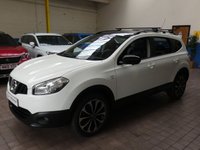 USED 2013 13 NISSAN QASHQAI+2 1.6 360 PLUS 2 5d 117 BHP 7 SEATS SAT NAV SUNROOF PART LEATHER 360 CAMERA