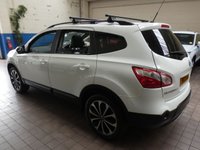 USED 2013 13 NISSAN QASHQAI+2 1.6 360 PLUS 2 5d 117 BHP 7 SEATS SAT NAV SUNROOF PART LEATHER 360 CAMERA