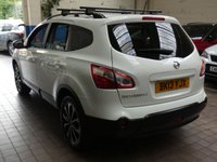USED 2013 13 NISSAN QASHQAI+2 1.6 360 PLUS 2 5d 117 BHP 7 SEATS SAT NAV SUNROOF PART LEATHER 360 CAMERA