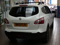 USED 2013 13 NISSAN QASHQAI+2 1.6 360 PLUS 2 5d 117 BHP 7 SEATS SAT NAV SUNROOF PART LEATHER 360 CAMERA