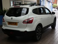 USED 2013 13 NISSAN QASHQAI+2 1.6 360 PLUS 2 5d 117 BHP 7 SEATS SAT NAV SUNROOF PART LEATHER 360 CAMERA