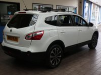 USED 2013 13 NISSAN QASHQAI+2 1.6 360 PLUS 2 5d 117 BHP 7 SEATS SAT NAV SUNROOF PART LEATHER 360 CAMERA