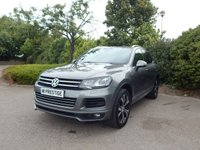 USED 2013 13 VOLKSWAGEN TOUAREG 3.0 V6 R-LINE TDI BLUEMOTION TECHNOLOGY 5d 242 BHP PANO-One Own 20in Alloys