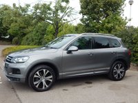 USED 2013 13 VOLKSWAGEN TOUAREG 3.0 V6 R-LINE TDI BLUEMOTION TECHNOLOGY 5d 242 BHP PANO-One Own 20in Alloys