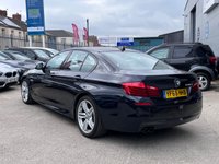 USED 2015 65 BMW 5 SERIES 2.0 520D M SPORT 4d 188 BHP FULL SERVICE HISTORY | SAT NAV | HEATED LEATHER | BLUETOOTH | SENSORS