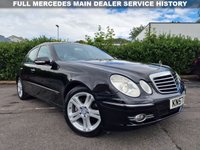 USED 2007 57 MERCEDES-BENZ E-CLASS E280 CDI AVANTGARDE 3.0 V6 4d 187 BHP MERCEDES SPECIALIST