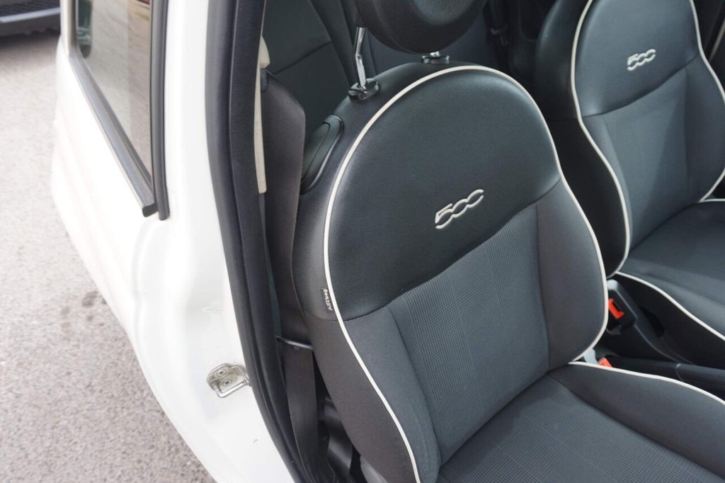 USED 2014 14 FIAT 500 1.2L LOUNGE 3d 69 BHP Â£30 ROAD TAX!!