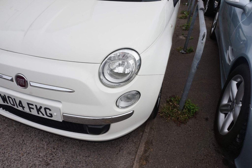 USED 2014 14 FIAT 500 1.2L LOUNGE 3d 69 BHP Â£30 ROAD TAX!!