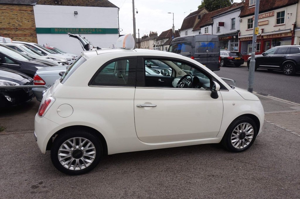 USED 2014 14 FIAT 500 1.2L LOUNGE 3d 69 BHP Â£30 ROAD TAX!!