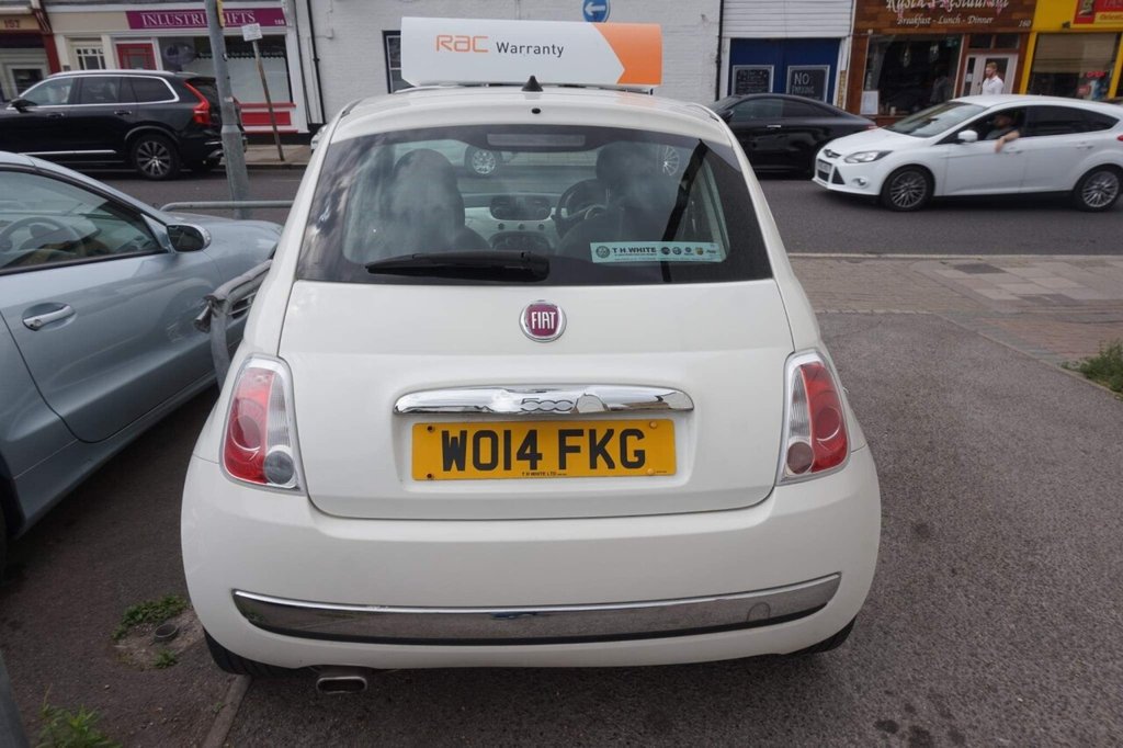 USED 2014 14 FIAT 500 1.2L LOUNGE 3d 69 BHP Â£30 ROAD TAX!!
