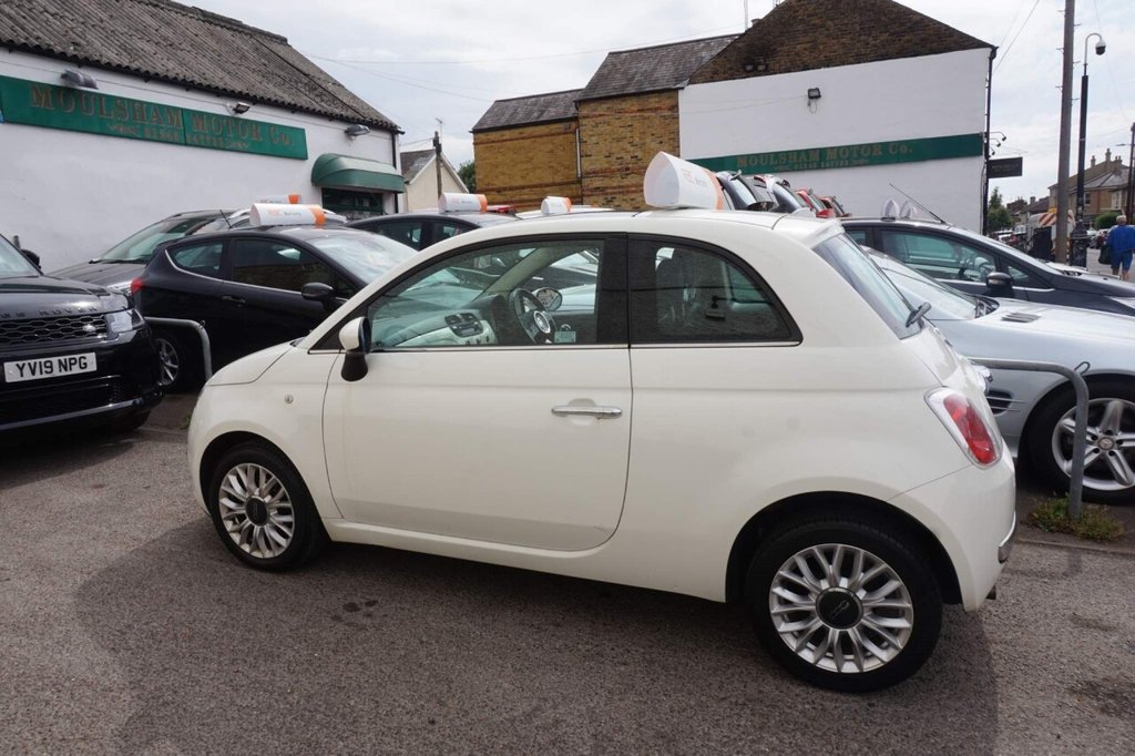 USED 2014 14 FIAT 500 1.2L LOUNGE 3d 69 BHP Â£30 ROAD TAX!!